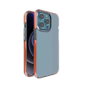 For iPhone 13 Pro TPU Double-color Shockproof Protective Case (Orange)
