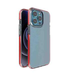 For iPhone 13 Pro TPU Double-color Shockproof Protective Case (Red)