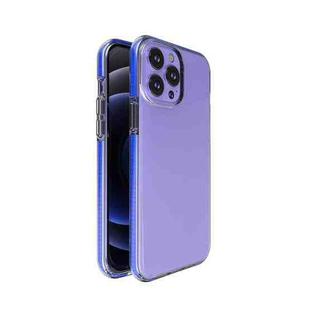 For iPhone 13 Pro Max TPU Double-color Shockproof Protective Case (Dream Blue)