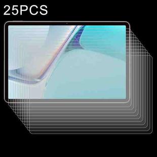 25pcs 9H 2.5D Explosion-proof Tempered Glass Film For Huawei MatePad 11 2021 / Honor Tablet V7 Pro
