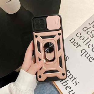 For OPPO A93 Sliding Camera Cover Design TPU+PC Protective Case(Rose Gold)