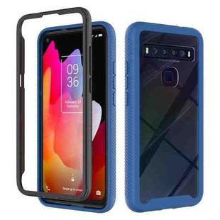 For TCL 10L Starry Sky Solid Color Series Shockproof PC + TPU Case(Royal Blue)