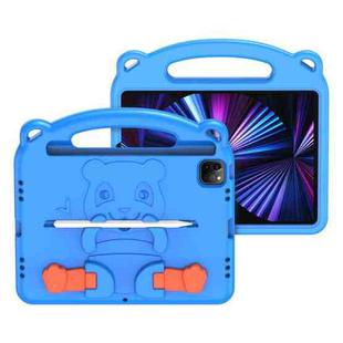DUX DUCIS PANDA Series Shockproof EVA Protective Tablet Case with Handle & Holder & Pen Slot For iPad Pro 11 inch 2021 & 2020 & 2018 / Air 4(Blue)