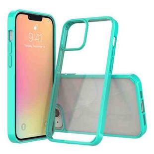 For iPhone 13 Shockproof Scratchproof TPU + Acrylic Protective Case(Green)