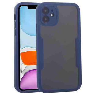 For iPhone 11 Acrylic + TPU 360 Degrees Full Coverage Shockproof Protective Case (Blue)