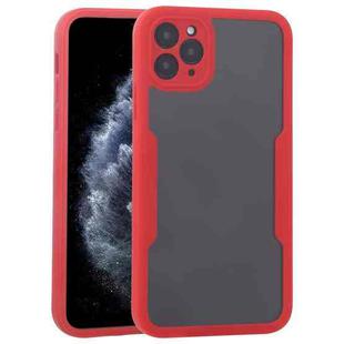 For iPhone 11 Pro Max Acrylic + TPU 360 Degrees Full Coverage Shockproof Protective Case (Red)