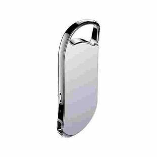 V11 Portable Keychain HD Recording Pen Voice Recorder, Capacity:64GB(Silver)