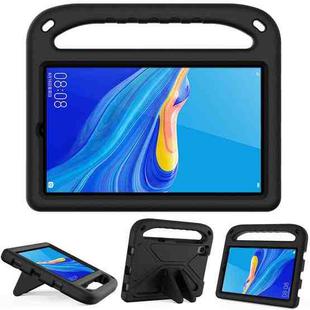 For Huawei MatePad T 8 8.0 inch Handle Portable EVA Shockproof Anti Falling Protective Case with Triangle Holder(Black)