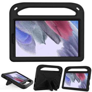 For Samsung Galaxy Tab A7 Lite 8.7 SM-T220 / SM-T225 Handle Portable EVA Shockproof Anti Falling Protective Case with Triangle Holder(Black)