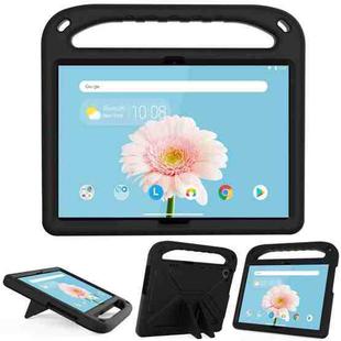 For Lenovo Tab M10 TB-X505F & TB-X605F / P10 TB-X705F Handle Portable EVA Shockproof Anti Falling Protective Case with Triangle Holder(Black)