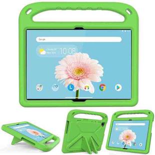 For Lenovo Tab M10 TB-X505F & TB-X605F / P10 TB-X705F Handle Portable EVA Shockproof Anti Falling Protective Case with Triangle Holder(Green)