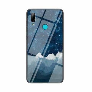 For Huawei P smart 2019 Starry Sky Pattern Tempered Glass + TPU Shockproof Protective Case(Star Chess)