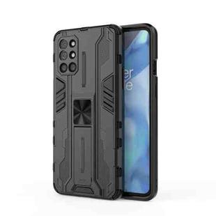 For OnePlus 9R Supersonic PC + TPU Shock-proof Protective Case with Holder(Black)