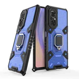 For Honor 50 SE Space PC + TPU Ring Holder Protective Case(Blue)