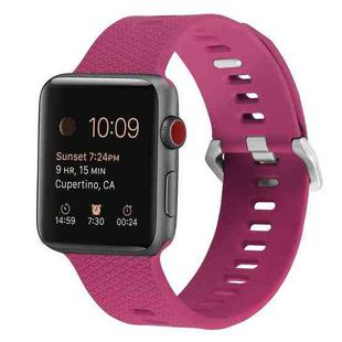 Silicone Watch Band For Apple Watch Ultra 49mm&Watch Ultra 2 49mm / Series 9&8&7 45mm / SE 3&SE 2&6&SE&5&4 44mm / 3&2&1 42mm(Pink)