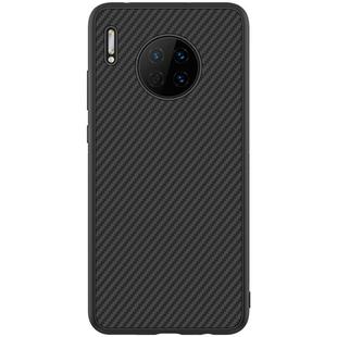 For Huawei Mate 30 NILLKIN Synthetic Fiber Anti-slip PC Protective Case(Black)