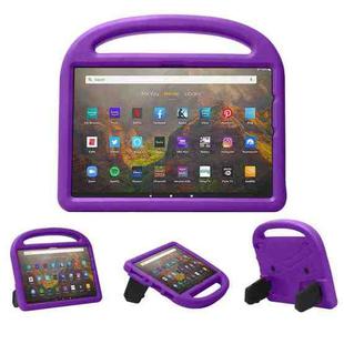 For Amazon Kindle Fire HD 10 2021 Sparrow Style EVA Material Children Shockproof Protective Case(Purple)