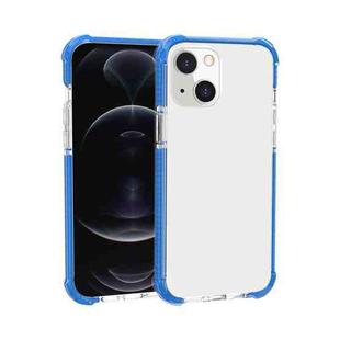 Four-corner Shockproof TPU + Acrylic Protective Case For iPhone 13 mini(Blue)