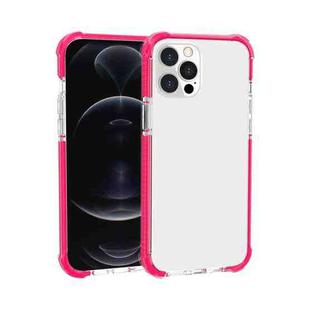 Four-corner Shockproof TPU + Acrylic Protective Case For iPhone 13 Pro(Pink)