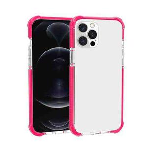 Four-corner Shockproof TPU + Acrylic Protective Case For iPhone 13 Pro Max(Pink)