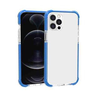 Four-corner Shockproof TPU + Acrylic Protective Case For iPhone 13 Pro Max(Blue)