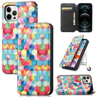 For iPhone 13 mini Colorful Magnetic Horizontal Flip PU Leather Case with Holder & Card Slot & Wallet (Magic Space)