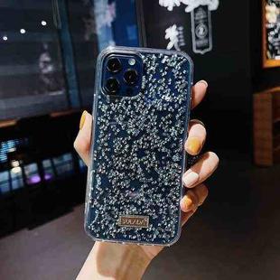For iPhone 11 SULADA Colorful Diamond Series Shockproof TPU Protective Case (Blue)