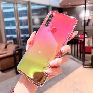 For OPPO A8 Colorful Electroplating PC Protective Case