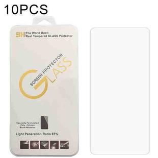 For Oukitel C21 Pro 10 PCS 0.26mm 9H 2.5D Tempered Glass Film