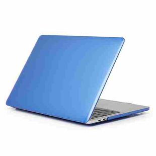 For Macbook Pro 16 inch Laptop Crystal Style Protective Case(Dark Blue)