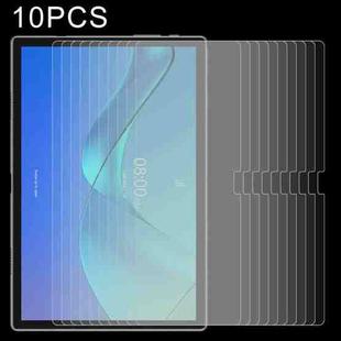 For Ulefone Tab A7 10 PCS 0.26mm 9H 2.5D Tempered Glass Film