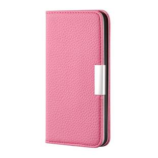 For Xiaomi Redmi 7A Litchi Texture Horizontal Flip Leather Case with Holder & Card Slots(Pink)