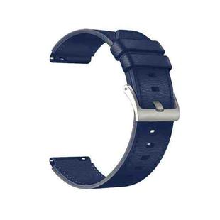 For Huawei Watch GT2 Pro Leather Watch Band(Midnight Blue)