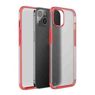 For iPhone 13 Four-corner Shockproof TPU + PC Protective Case(Red)