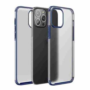 For iPhone 13 Pro Four-corner Shockproof TPU + PC Protective Case (Blue)