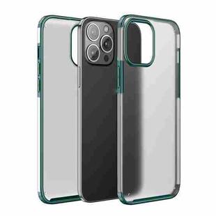 For iPhone 13 Pro Four-corner Shockproof TPU + PC Protective Case (Green)