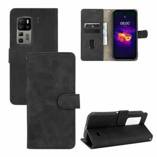 For Ulefone Armor 11T 5G Solid Color Skin Feel Magnetic Buckle Horizontal Flip Calf Texture PU Leather Case with Holder & Card Slots & Wallet(Black)