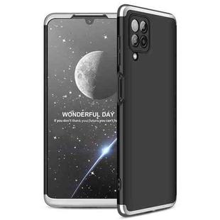 For Samsung Galaxy M32 India Version Thickness 9.3mm GKK Three Stage Splicing Full Coverage PC Case(Black Silver)