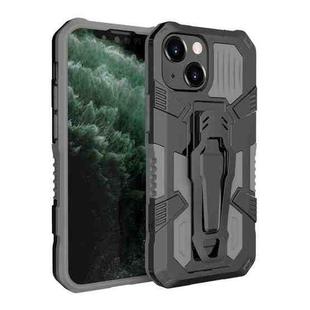 For iPhone 13 mini Machine Armor Warrior Shockproof PC + TPU Protective Case (Grey)