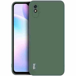 For Xiaomi Redmi 9A IMAK UC-4 Series Straight Edge TPU Soft Protective Case(Dark Green)