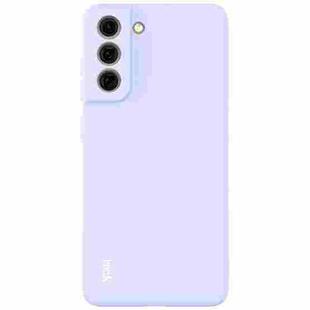For Samsung Galaxy S21 FE 5G IMAK UC-2 Series Shockproof Full Coverage Soft TPU Case(Purple)