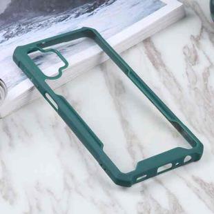 For Samsung Galaxy A32 5G Acrylic + Color TPU Shockproof Case(Dark Green)