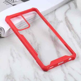 For Samsung Galaxy A52 5G Acrylic + Color TPU Shockproof Case(Red)