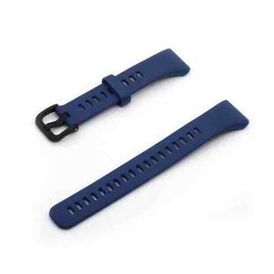 For Honor Band 6 Pure Color Silicone Watch Band(Sea Blue)