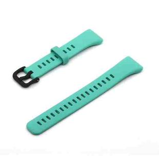 For Honor Band 6 Pure Color Silicone Watch Band(Lake Blue)