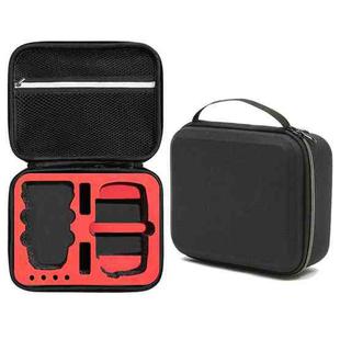 Shockproof Nylon Carrying Hard Case Storage Bag for DJI Mavic Mini SE, Size: 24 x 19 x 9cm(Black + Red Liner)