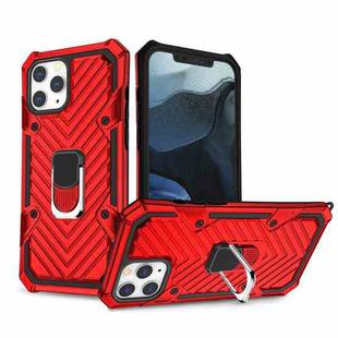 Cool Armor PC + TPU Shockproof Case with 360 Degree Rotation Ring Holder For iPhone 13 Pro(Red)