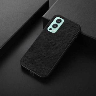For OnePlus Nord 2 5G Crazy Horse Texture Shockproof Protective Leather Case(Black)