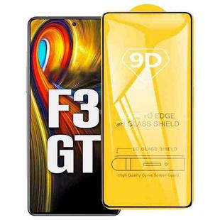 For Xiaomi Poco F3 GT / Poco F4 GT 9D Full Glue Full Screen Tempered Glass Film