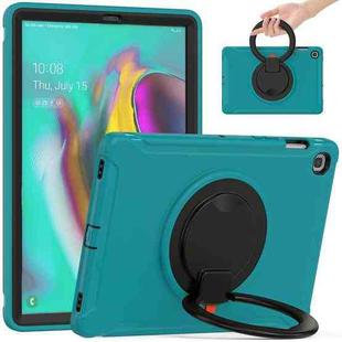 For Samsung Galaxy Tab S5e 10.5 inch T720 2019 Shockproof TPU + PC Protective Case with 360 Degree Rotation Foldable Handle Grip Holder & Pen Slot(Blue)
